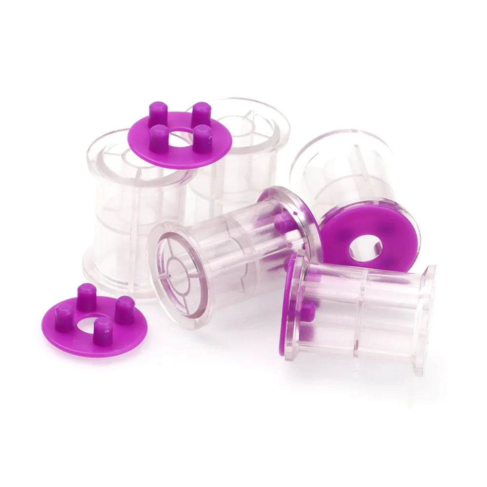 Thread Bobbins Empty - 4/9 bobinas vacías estándar con tapa