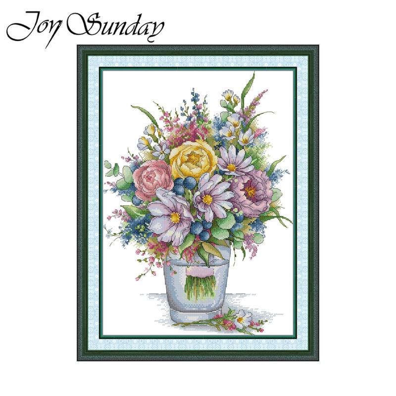 Textile Sewing Patterns - Joy Sunday-Kit de punto de cruz,