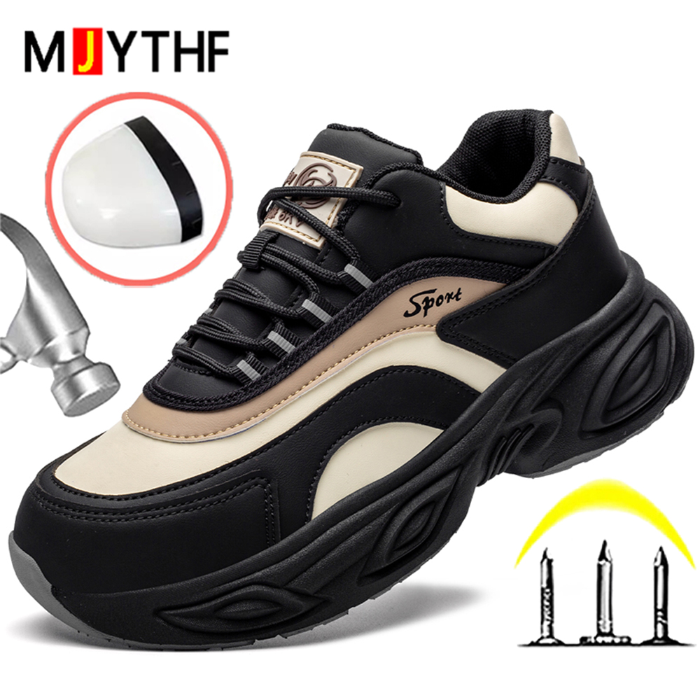 Sewing Cloth - Zapatos de seguridad con punta de