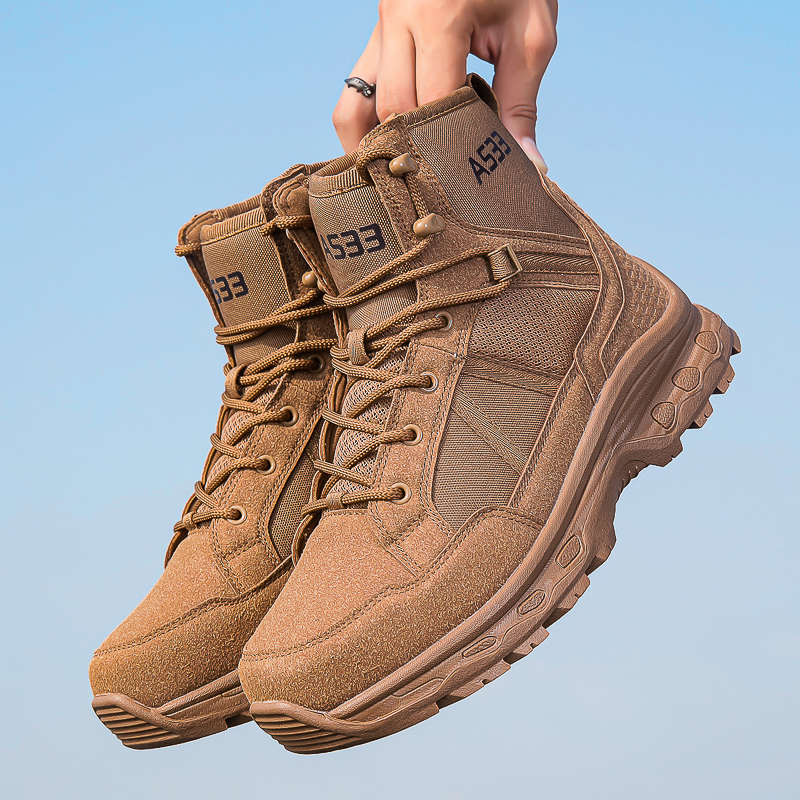 Sewing Zipper - Botas tácticas militares para hombre, botas