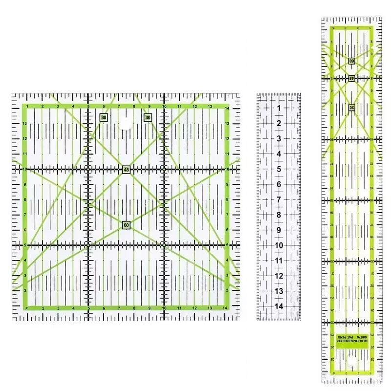 Sewing Gauge Ruler - Regla de retazos para acolchar, regla