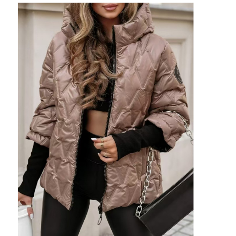 Sewing Jackets - Invierno cálido cuello alto manga larga