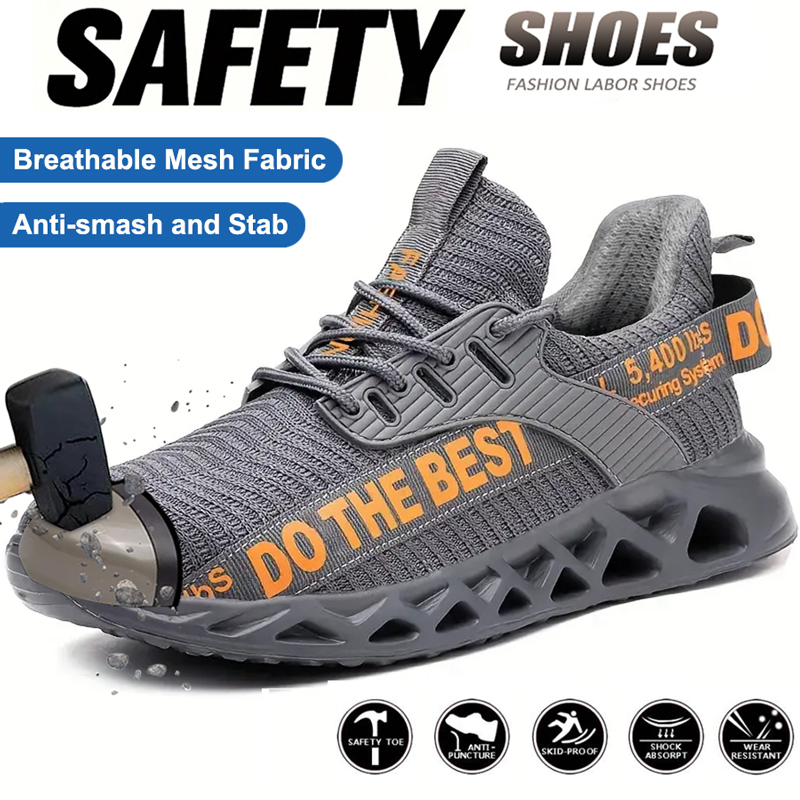 Sewing Net - Zapatos de seguridad con punta de