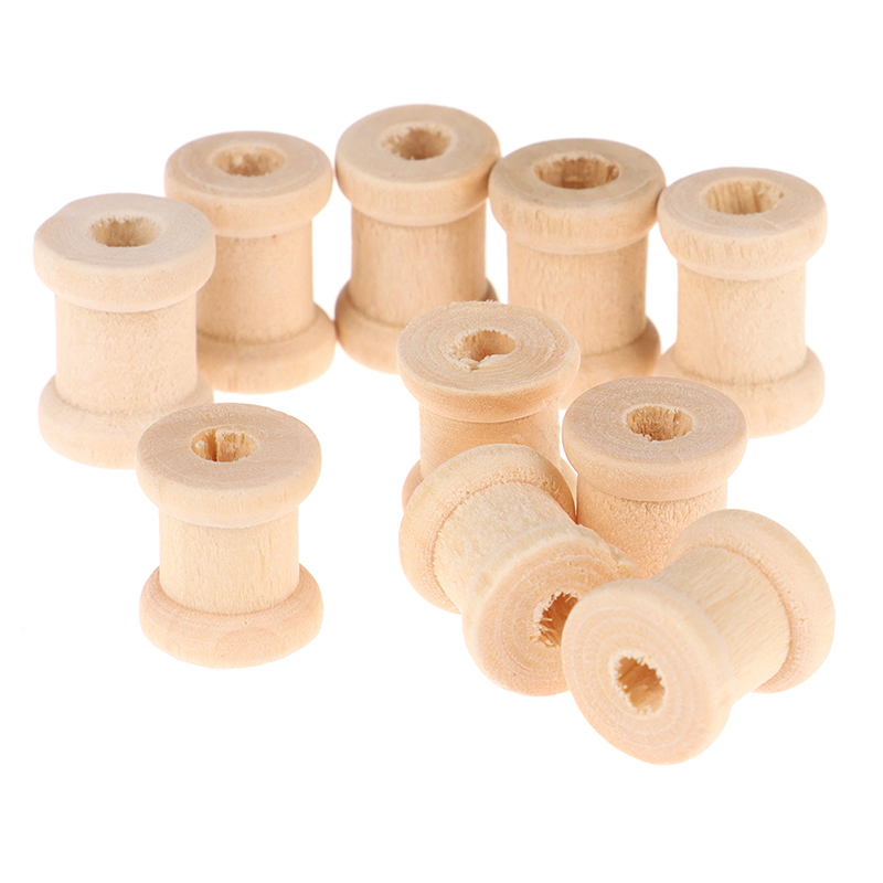 /KQM/100PCS Bobinas de Madera  - Thread Bobbins Empty reseña y precio