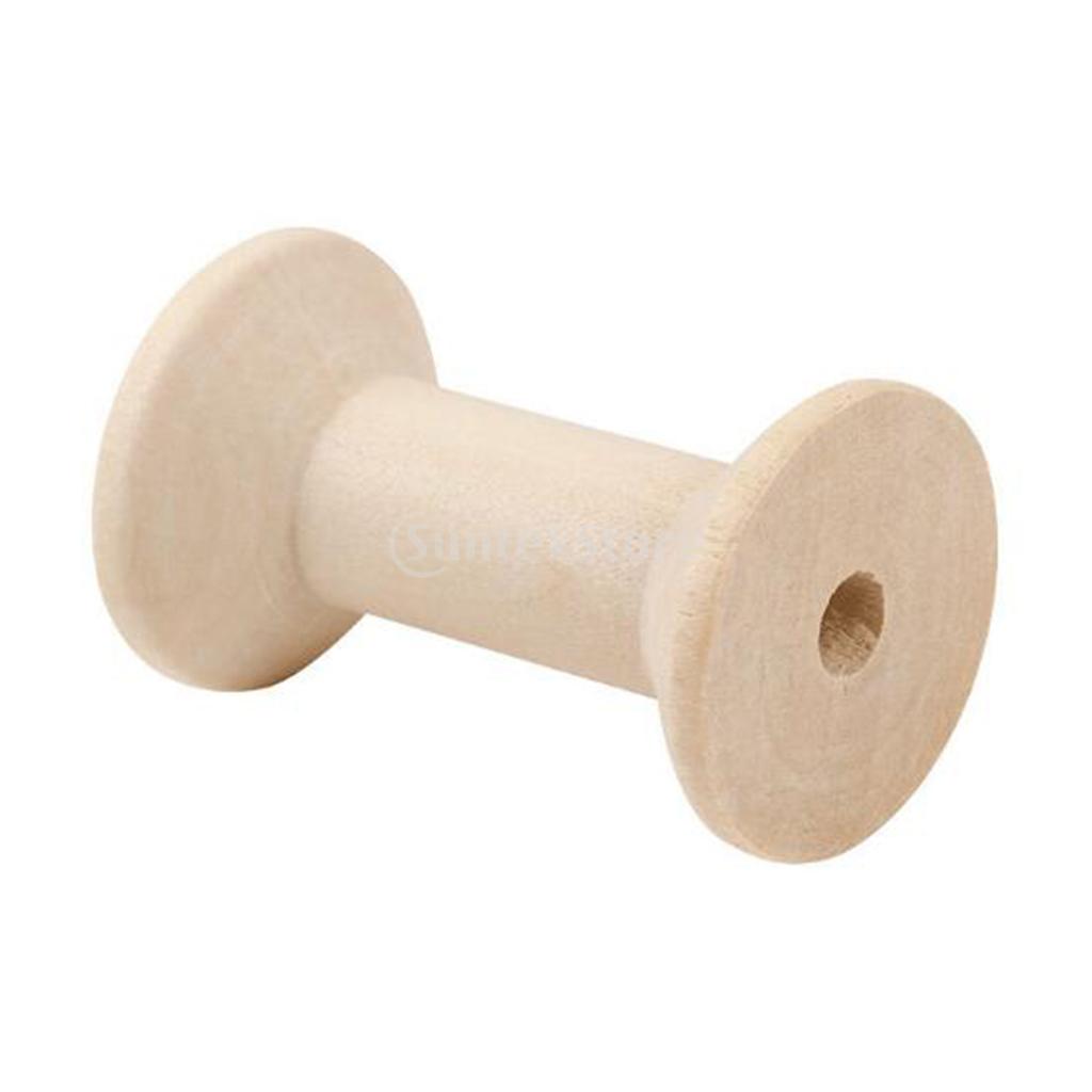 20 bobinas de madera vacías pa - Thread Bobbins Empty reseña y precio