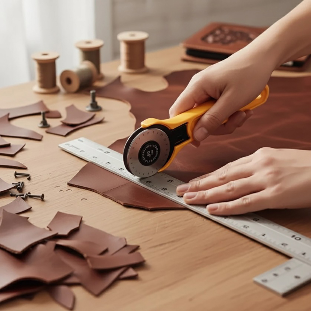 Cortador de tela giratorio de  - Sewing Necessities reseña y precio