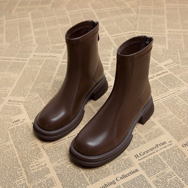 Botines de Mujer Tacón Medio G - Sewing Zipper reseña y precio