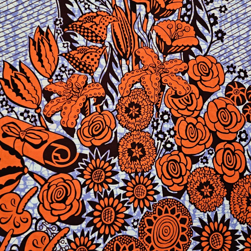 Tela de cera de estilo african - Sewing Batik reseña y precio