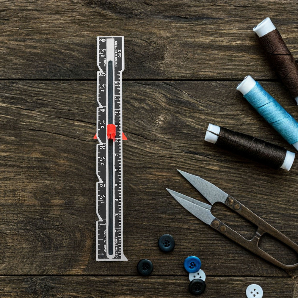 Juego de 8 reglas deslizantes  - Sewing Gauge Ruler reseña y precio