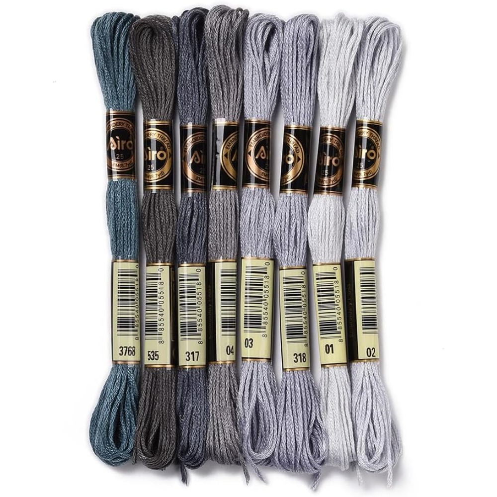 8 ovillos, 70 yardas, pulseras - Embroidery Floss Thread reseña y precio