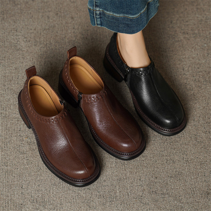 Nuevos zapatos de mujer de cue - Sewing Zipper reseña y precio