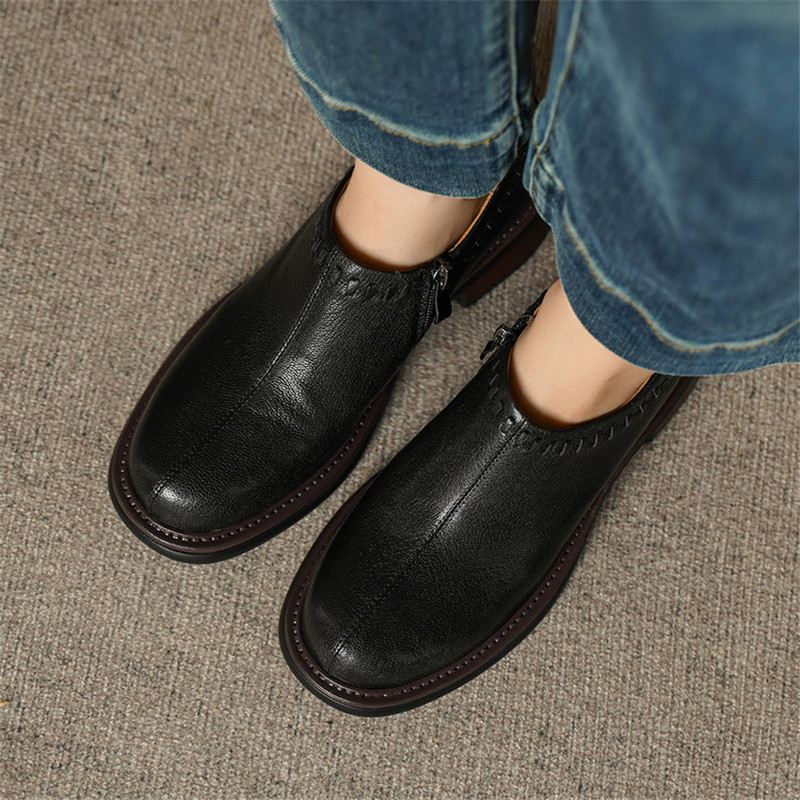 Nuevos zapatos de mujer de cue - Sewing Zipper reseña y precio