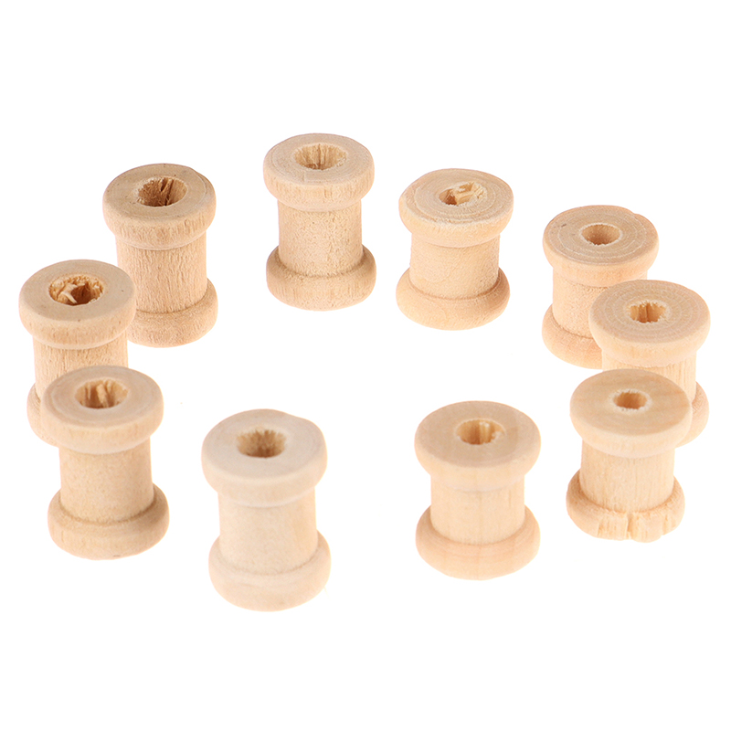 100 Bobinas de Madera Vacías p - Thread Bobbins Empty reseña y precio