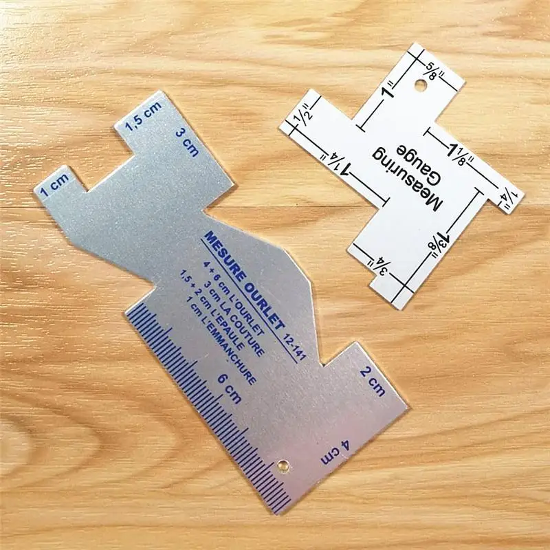 Marcador de tela, tiza a medid - Sewing Gauge Ruler reseña y precio