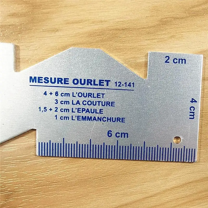 Marcador de tela, tiza a medid - Sewing Gauge Ruler reseña y precio