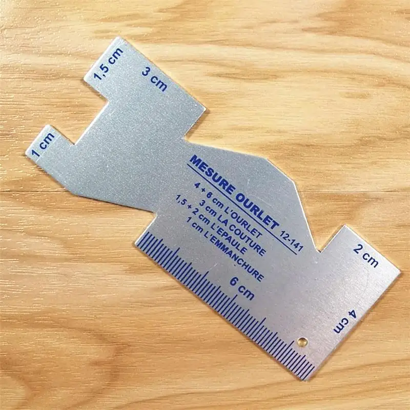 Marcador de tela, tiza a medid - Sewing Gauge Ruler reseña y precio