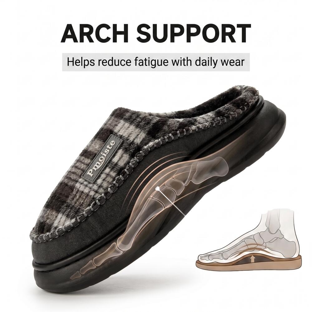 Pantuflas anchas para hombre c - Sewing House reseña y precio