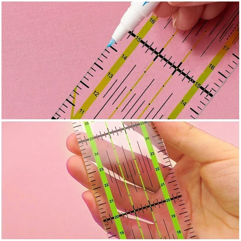 Regla de retazos para acolchar - Sewing Gauge Ruler reseña y precio