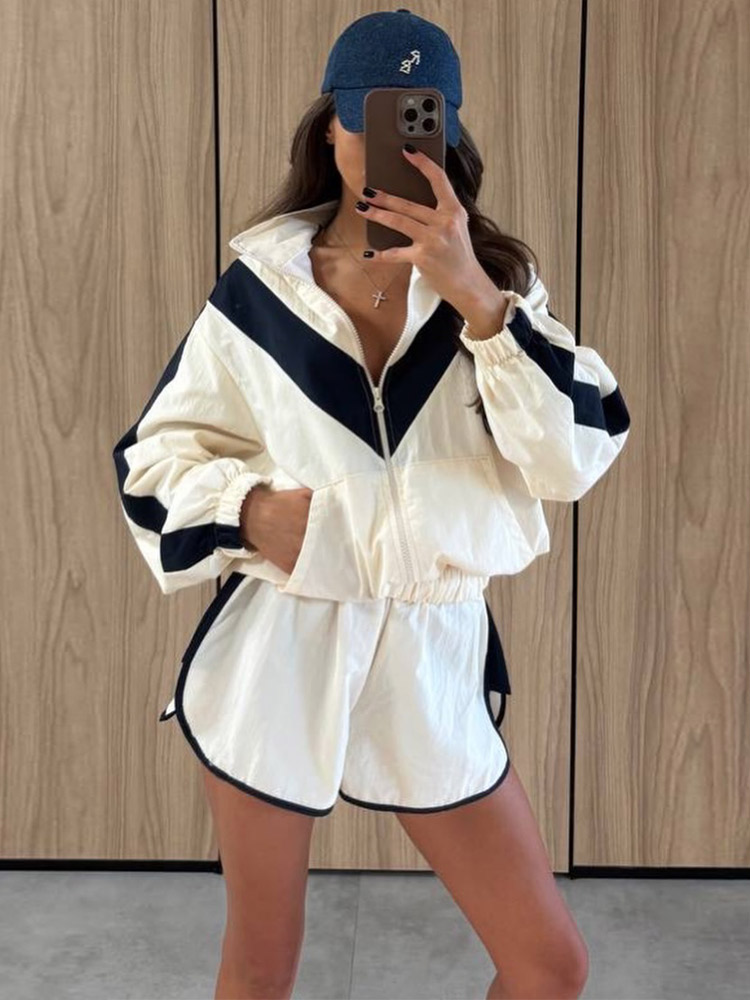 Conjunto de dos piezas de shor - Sewing Jackets reseña y precio
