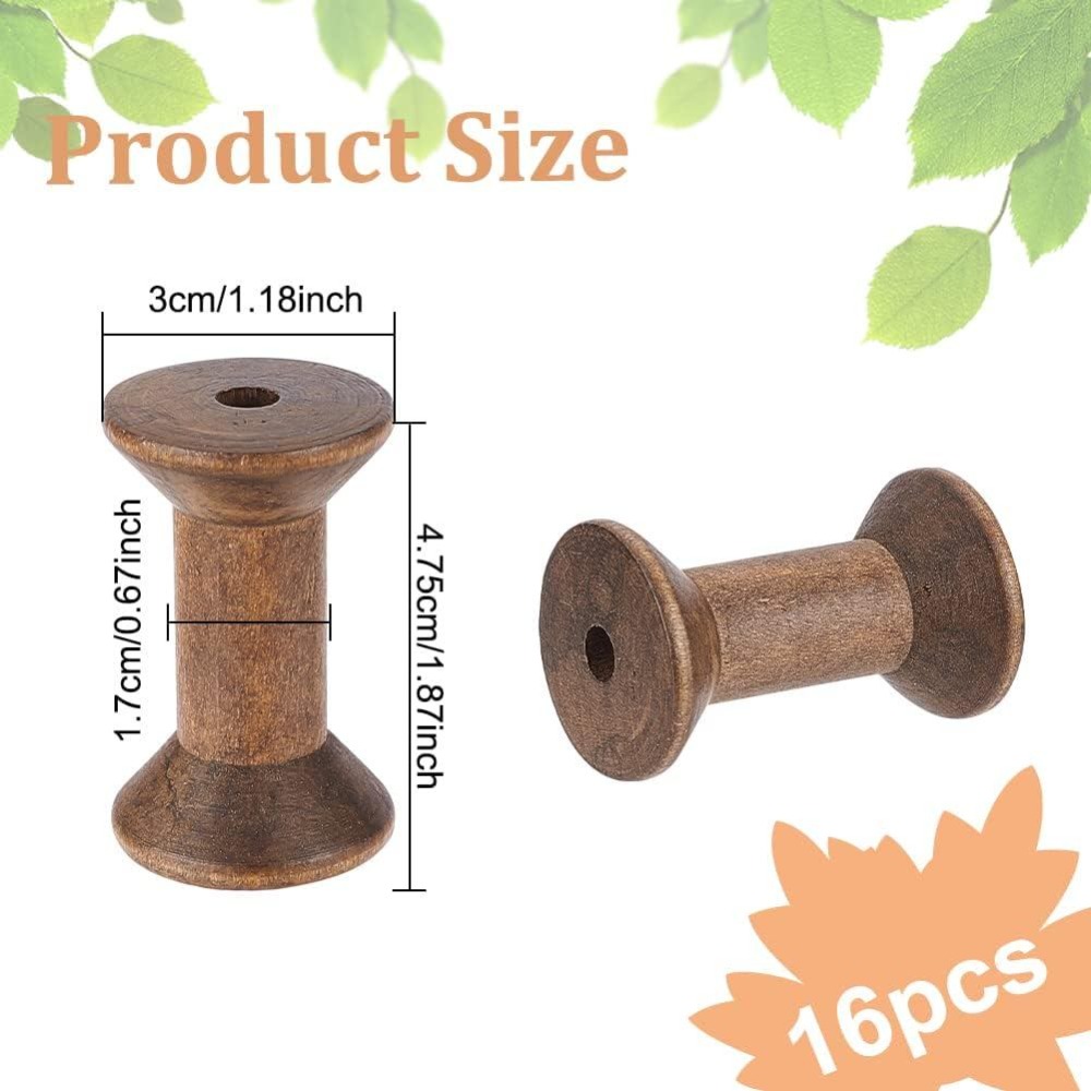 16 bobinas de hilo vacías de m - Thread Bobbins Empty reseña y precio