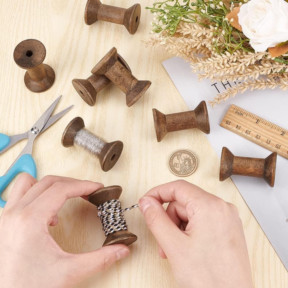 16 bobinas de hilo vacías de m - Thread Bobbins Empty reseña y precio