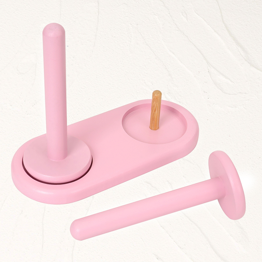 Soporte de hilo de madera de d - Sewing Necessities reseña y precio