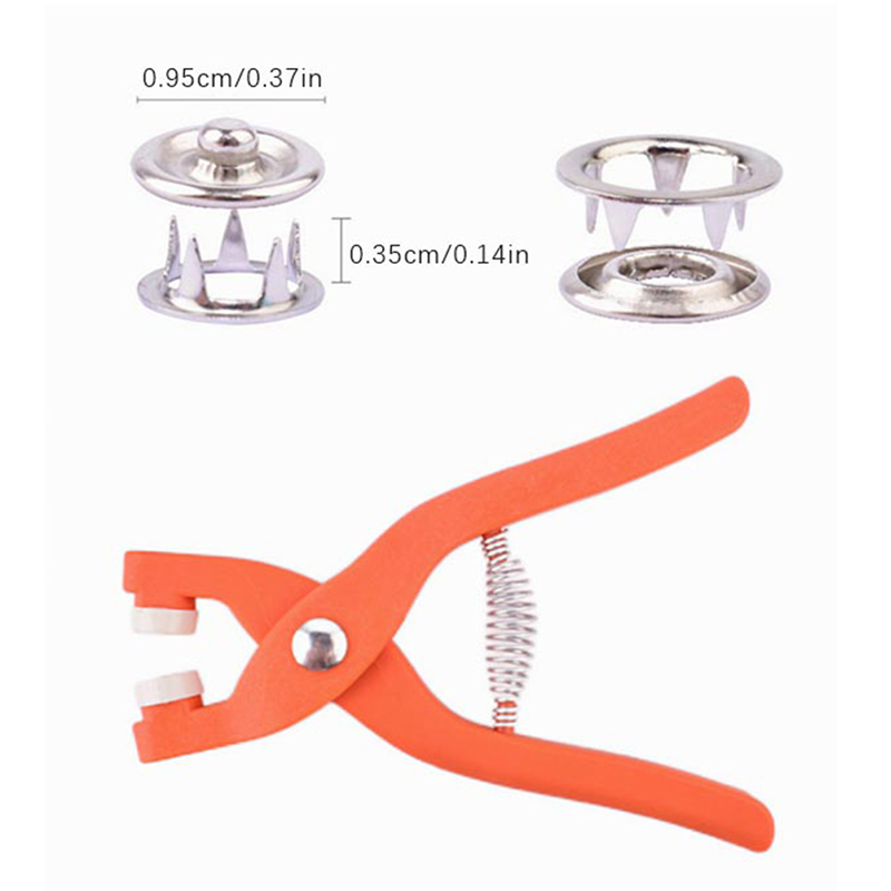 50/100 Uds. Botones Metálicos  - Snap Button Plier reseña y precio